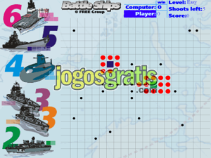 Battleships Jogos de estrategia