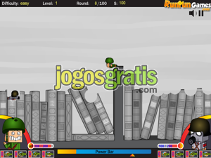 Bookcase Battle Jogos de tiro