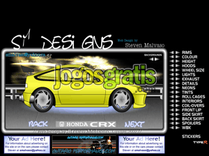 Customize Your Ride Jogos de carros