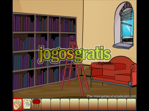 Escape Library Jogos de escapar