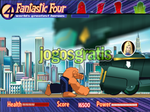 Fantastic Four Rush Crush Jogos de ao