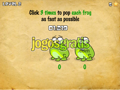 Jogo de memria Click the Frog