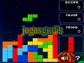 Jogo de tetris Flashblox