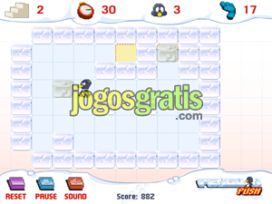 Penguin Push Jogos de raciocinio