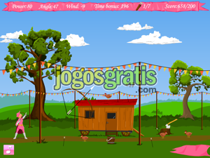 Pink Archer Jogos de arco e flecha